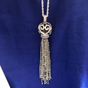 Pandora Enchanted Tassle charm and necklace